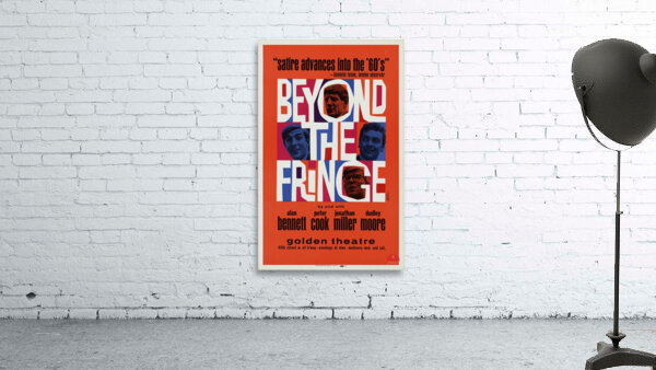 Beyond the fringe 1962 American 1905–1970 Artcraft Lithograph Poster Wall Preview