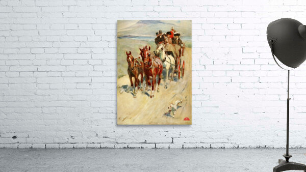 On The Road Frederic Whiting English 1874–1962 Wall Preview