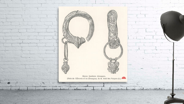 Etruscan design. 1888 edition Lornement Polychrome by Albert Racine 1825–1893. Wall Preview