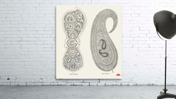 Indian design. 1888 edition Lornement Polychrome by Albert Racine 1825–1893. Wall Preview