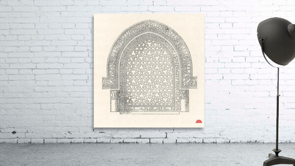 Decorative design. 1888 edition Lornement Polychrome by Albert Racine 1825–1893. Wall Preview