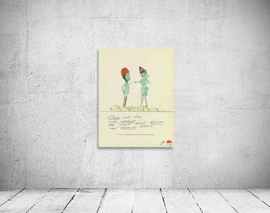 ‘Alma ich bin sehr gesund …’ 1932  My Pictures Become Wilder and Wilder By John Elsas Wall Preview