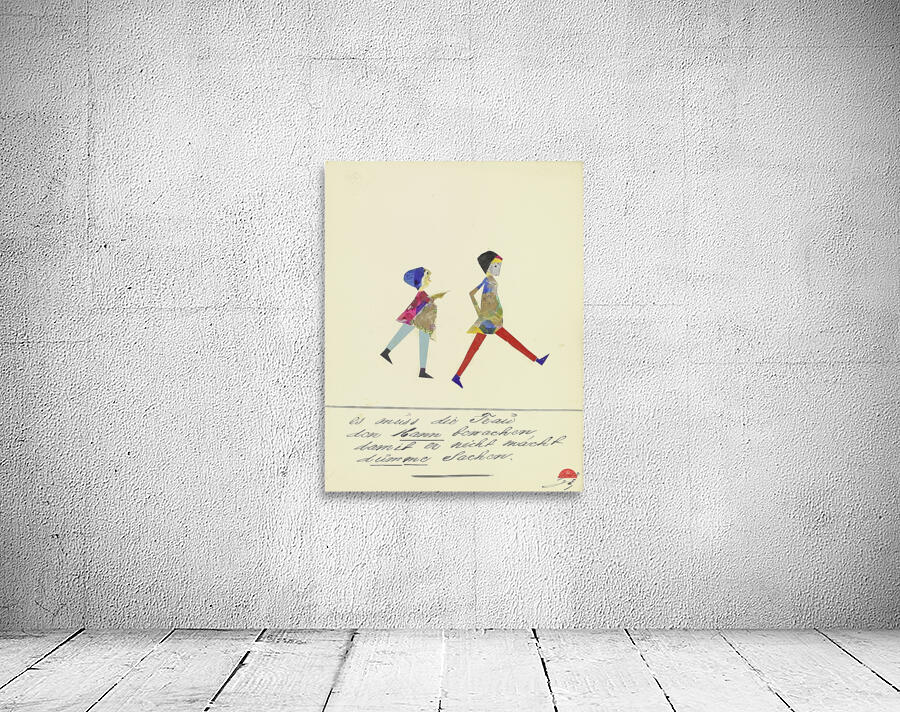 ‘Es muss die Frau den Mann bewachen …’ 1932  My Pictures Become Wilder and Wilder By John Elsas Wall Preview