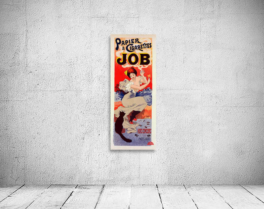 Papier À Cigarettes Job 1896 Posters by Georges Meunier Wall Preview