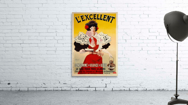 L’excellentConsomme De Viande De Bœuf 1895 Posters by Georges Meunier Wall Preview