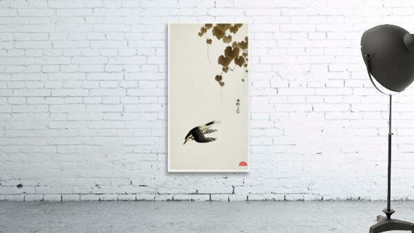 Bird in downward flight 1900 - 1930 by Ohara Koson 1877-1945. Wall Preview