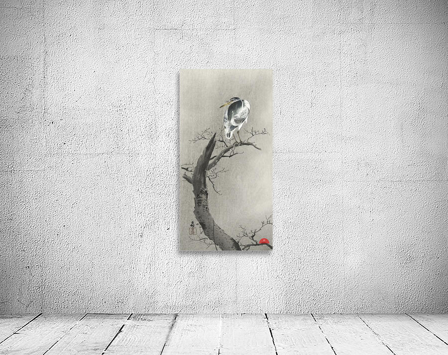 Kwak on branch 1900 - 1936 by Ohara Koson 1877-1945. Wall Preview