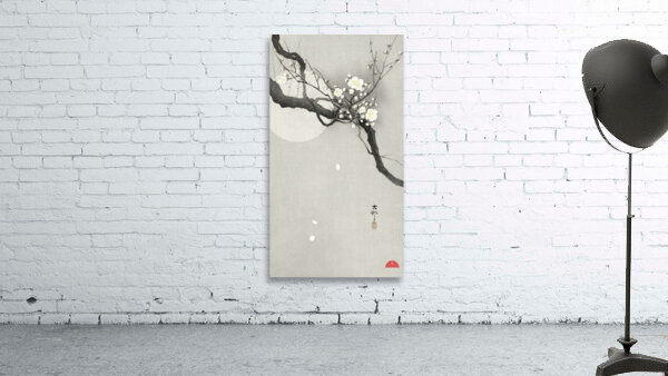 Plum blossom and full moon 1900 - 1936 by Ohara Koson 1877-1945. Wall Preview