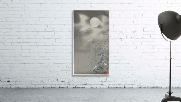 Gull on rock 1900 - 1910 by Ohara Koson 1877-1945. Wall Preview