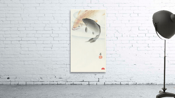 Two carp 1900 - 1930 by Ohara Koson 1877-1945. Wall Preview