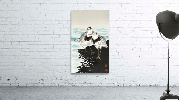 Large coot sandpipers 1900 - 1930 by Ohara Koson 1877-1945. Wall Preview