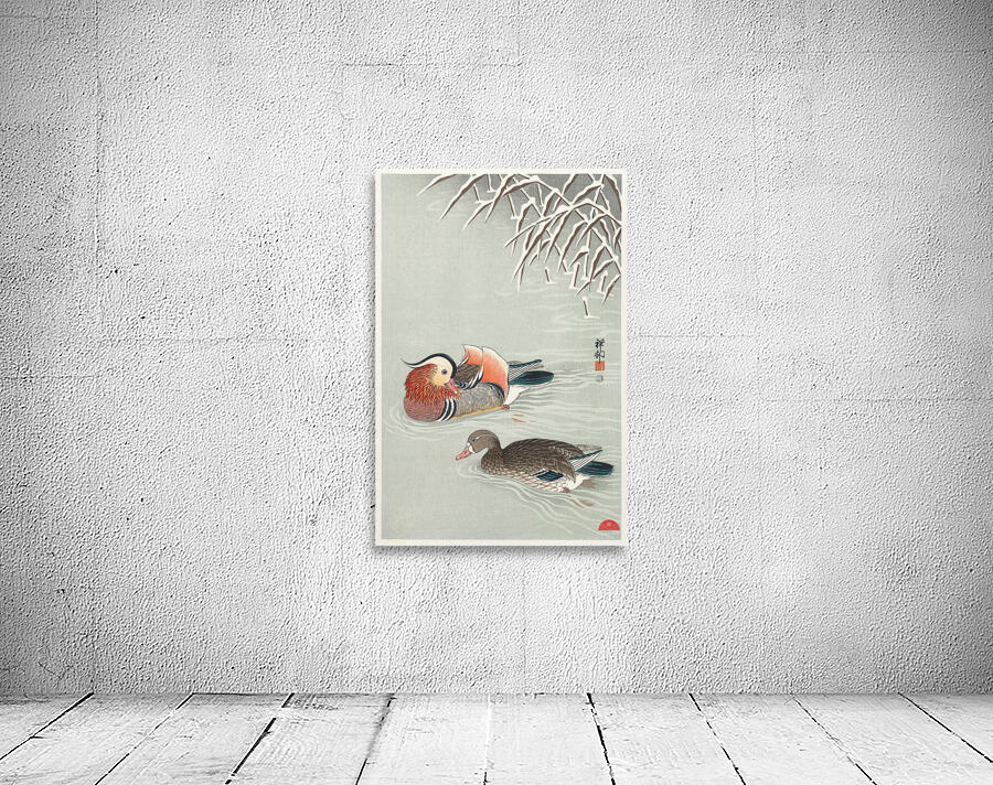 Mandarin ducks 1925 - 1936 by Ohara Koson 1877-1945. Wall Preview