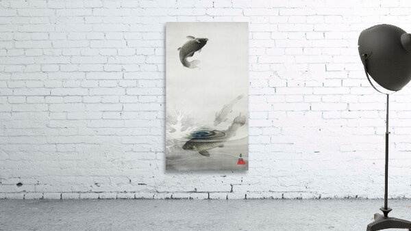 Three carps 1877-1945 by Ohara Koson 1877-1945. Wall Preview