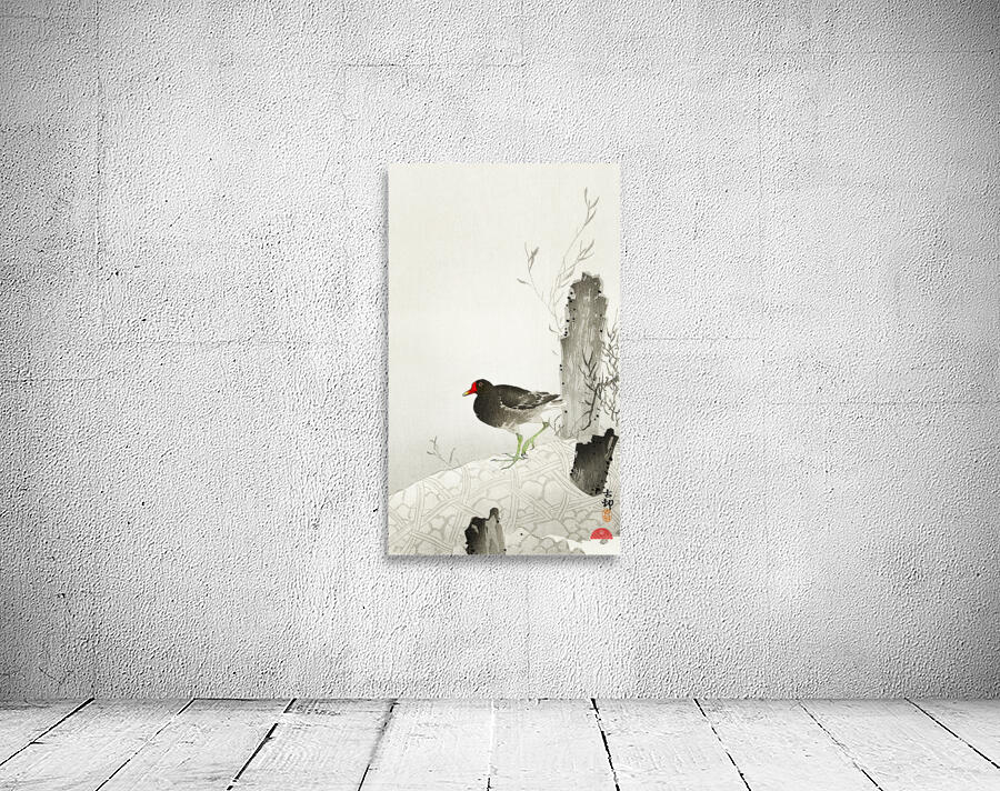 Moorhen 1900 - 1936 by Ohara Koson 1877-1945. Wall Preview