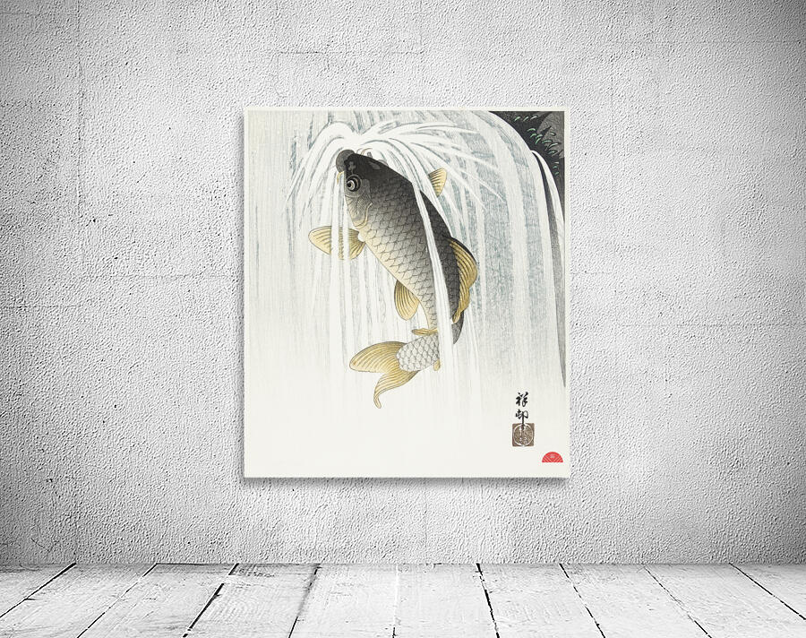 Carp 1935 by Ohara Koson 1877-1945. Wall Preview