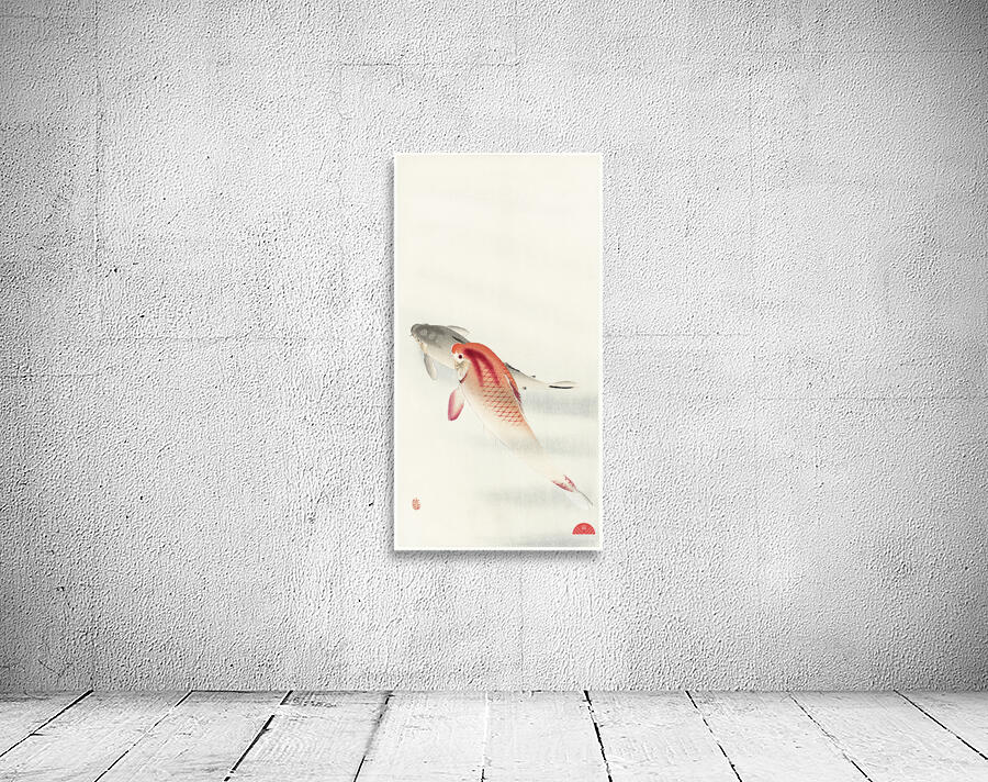 Two carp 1900 - 1930 by Ohara Koson 1877-1945. Wall Preview
