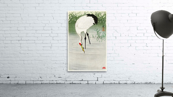 Praying mantis 1900 - 1936 by Ohara Koson 1877-1945. Wall Preview