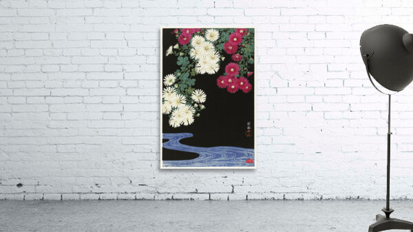 Chrysanthemums 1925-1936 by Ohara Koson 1877-1945. Wall Preview