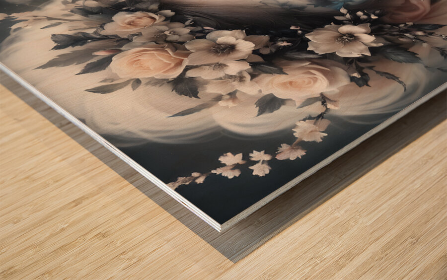 Black Makeup By ISHiSH Impression sur bois