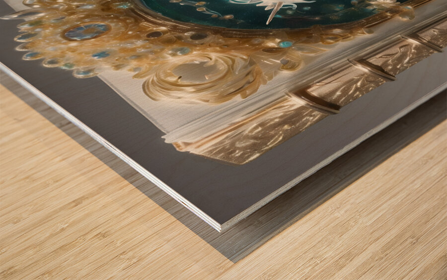 Fabled Horse Book By ISHISH Wood print