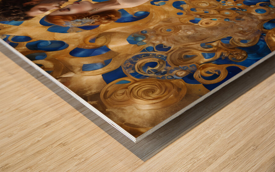 Embrace By ISHISH Wood print