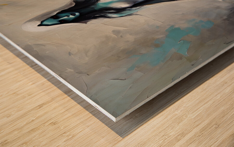 The Ghosts That Were By ISHISH Wood print