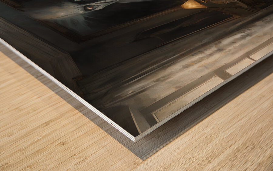 Ghost Nightmare By ISHISH Wood print