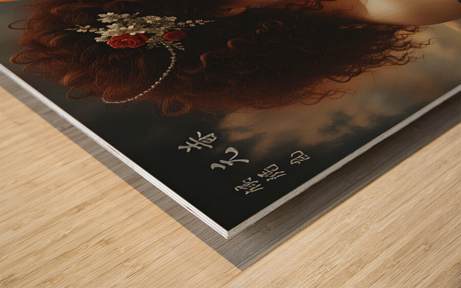  Goddess Spirit of  Love By ISHISH Wood print