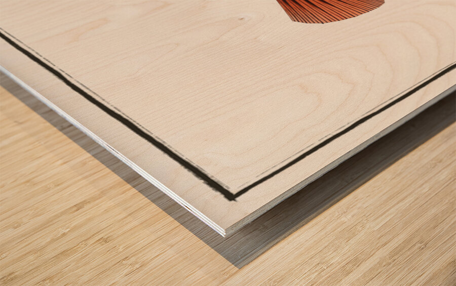 Nose-Trunk Ostracion Nasus Wood print