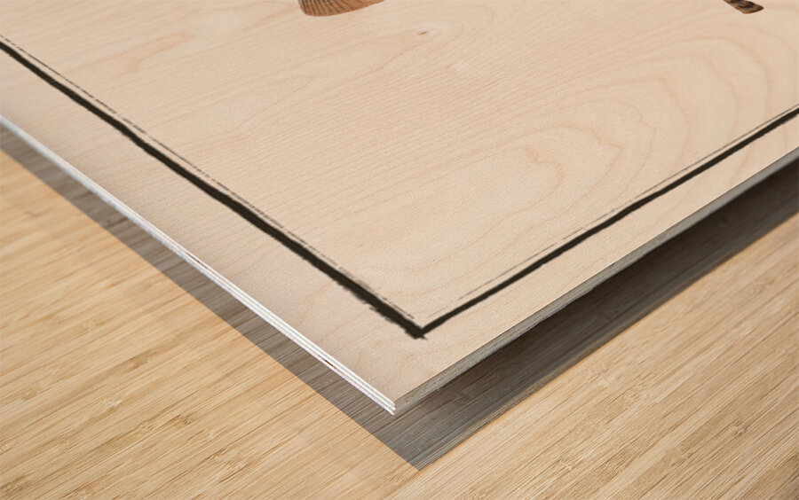 1. Poor Gadus Minutus 2. 3. Toald-Fish Gadus Tau Wood print