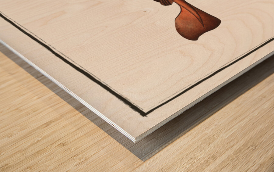 Cramp-Fish Raja Torpedo Wood print