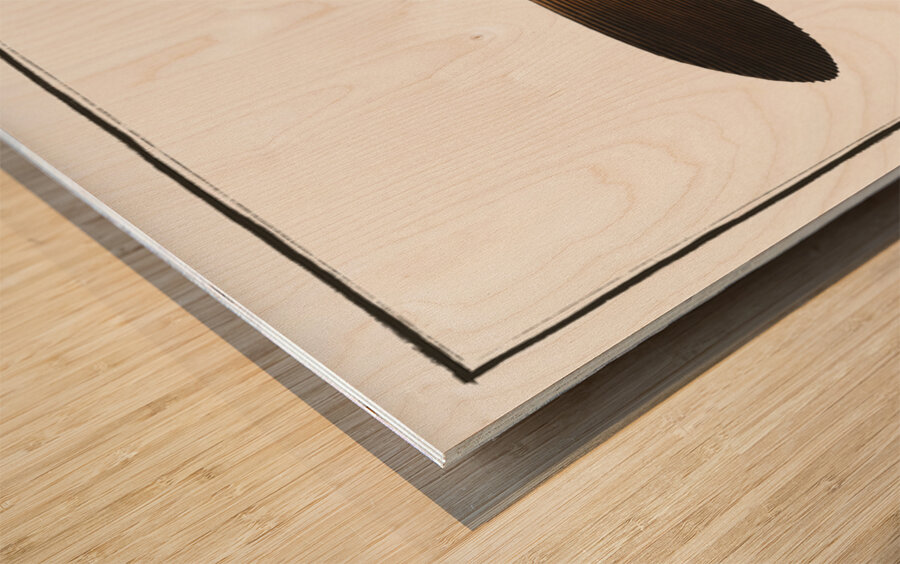 Horn-fish Ostracion Cornutus Impression sur bois