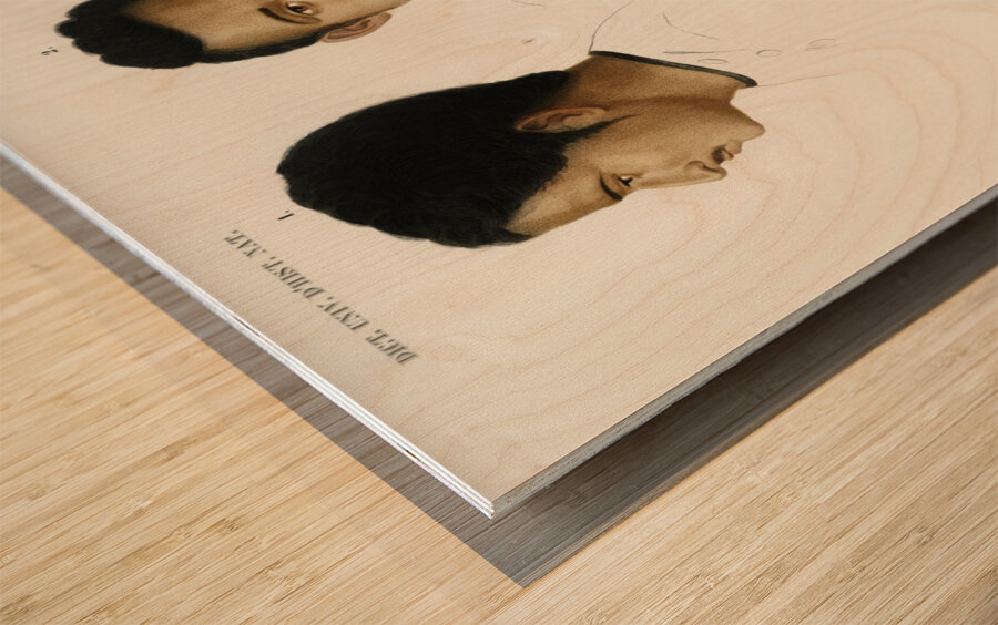 Human race Wood print