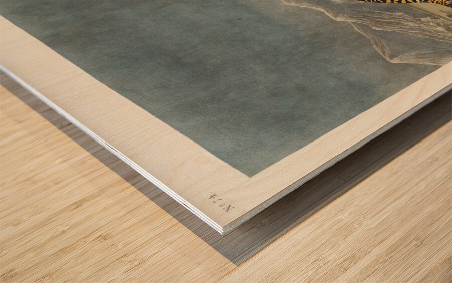 Rock Grous Wood print