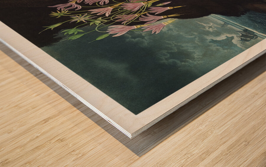 The American Cowslip Wood print