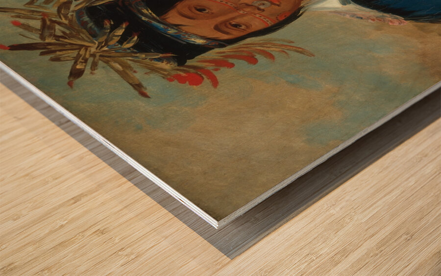 Kee-mo-rá-nia No English a Dandy Wood print