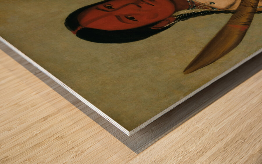 Chin-Cha-Pee Fire Bug That Creeps Wife of Pigeon’s Egg Head 1832 Wood print