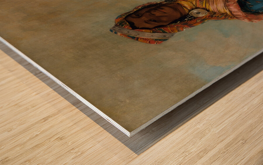 Hól-Te-Mál-Te-Téz-Te-Néek-Ee Sam Perryman 1834 Impression sur bois