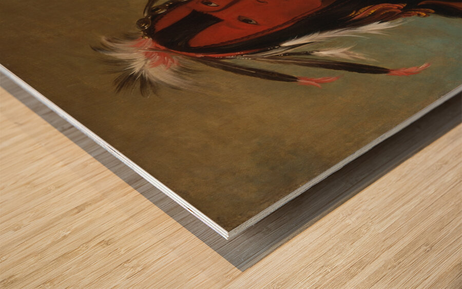 Hee-Oh’ks-Te-Kin Rabbit’s Skin Leggings 1832 Wood print