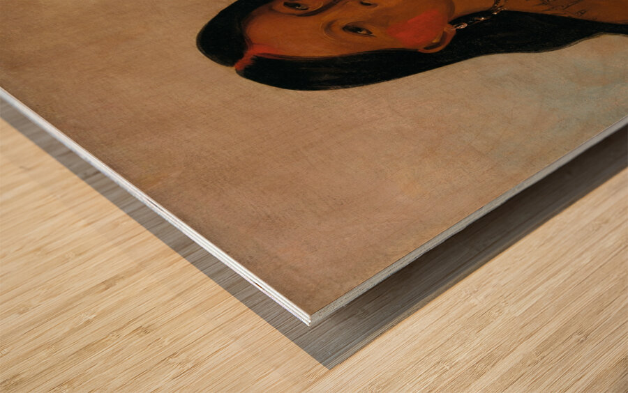 Káh-Kée-Tsee Thighs a Wichita Woman 1834 Wood print