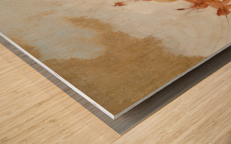 Discovery Dance Sac And Fox 1835-1837 Wood print