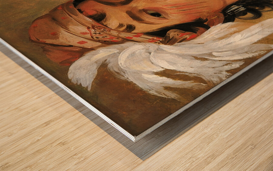 Good Hunter a Warrior 1831 Wood print