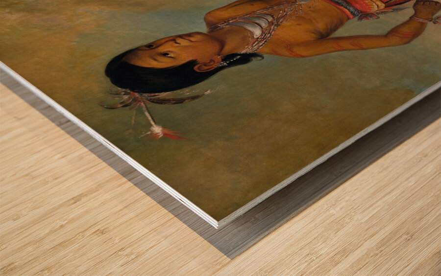 Osceola Nick-A-No-Chee a Boy 1840 Wood print