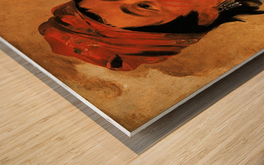 Round Island a Warrior 1831 Wood print