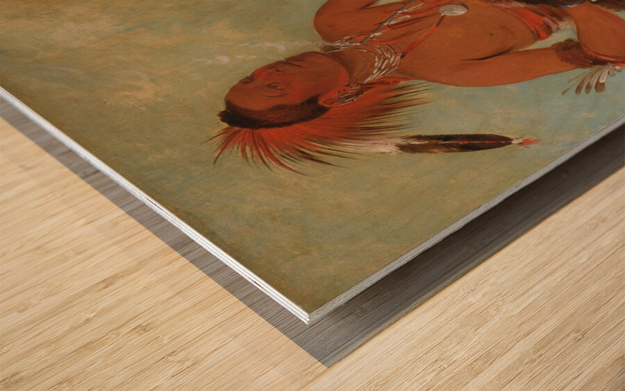 Nóm-Ba-Mon-Nee Double Walker a Brave 1832 Wood print