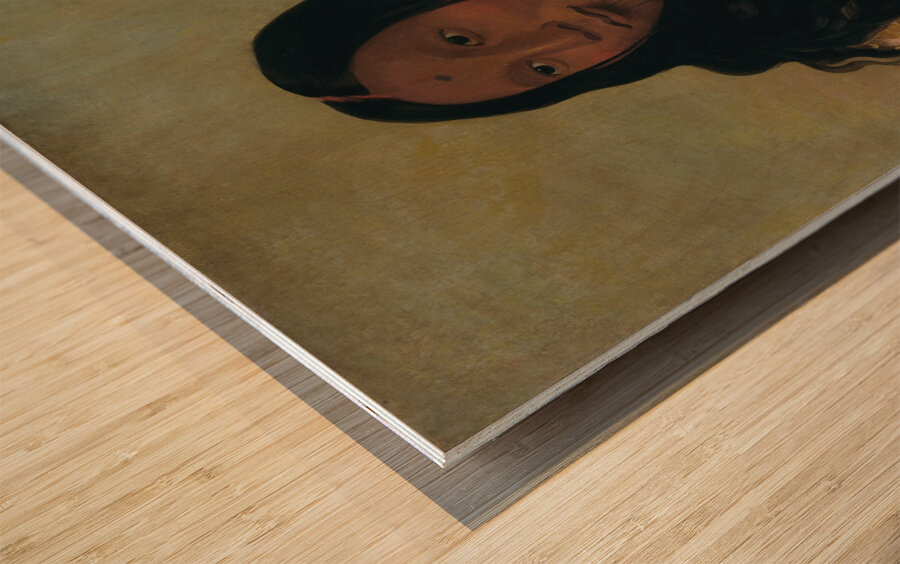 Tchón-Su-Móns-Ka Sand Bar Wife of The Trader François Chardon 1832 Wood print