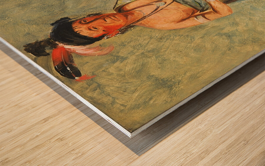 Span-E-O-Née-Kaw The Spaniard 1828 Wood print