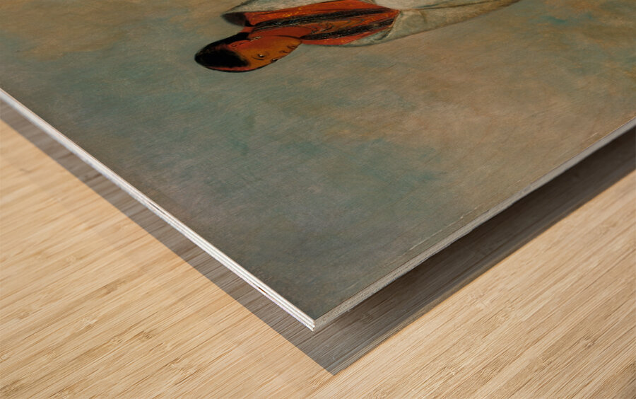 Wa-Quóth-E-Qua The Buck’s Wife Wife of The Whale 1835 Wood print