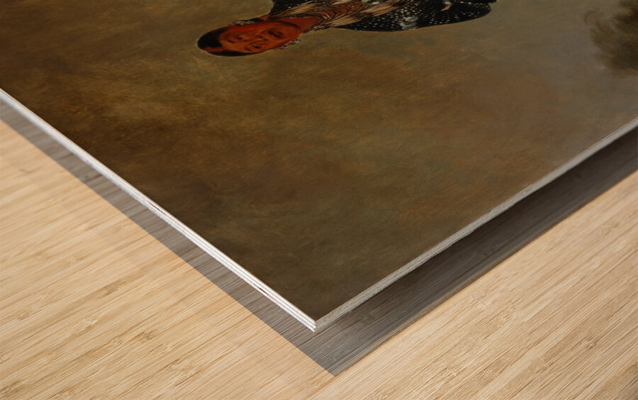 Wife of Kee-O-Kúk 1835 Wood print