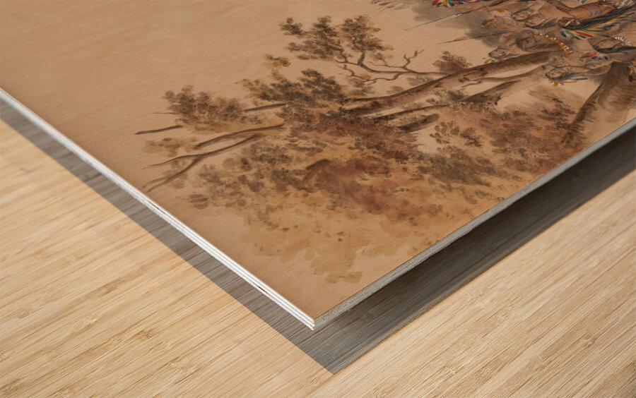 Game of the Arrow Wood print